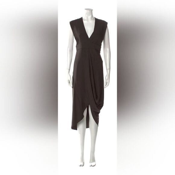 Zero + Maria Cornejo 100% Silk Dress Size 6 - Picture 1 of 10